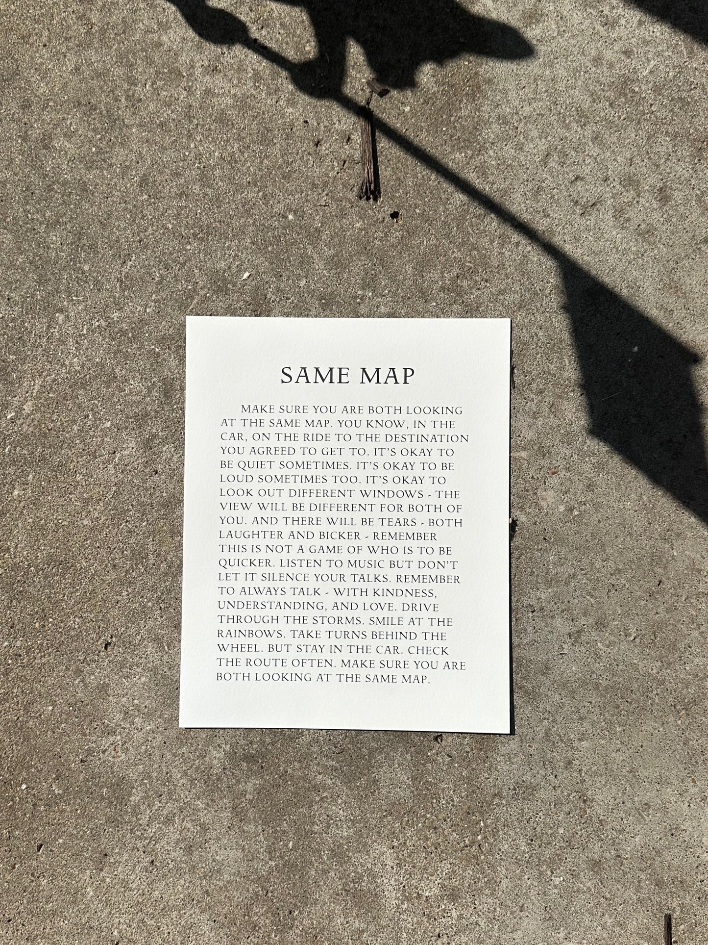Same Map
